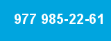 977 985-22-61 977 985-22-61